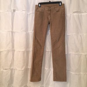 Tan Corduroy Pants from Gap size 2.